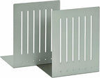 STEELMASTER Heavy Duty 8-Inch Steel Bookends, 1 Pair, Silver (241080050) - color: Silver, size: 8-Inch Pair