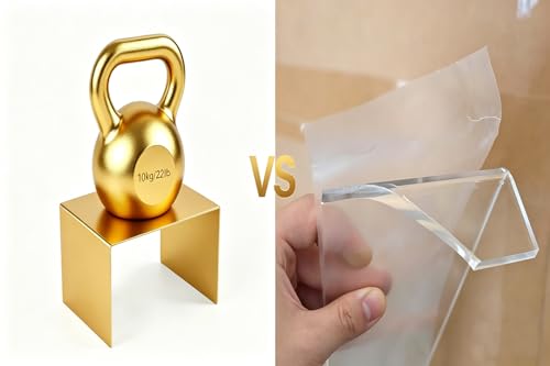 Gonice Metal Display Riser, 2 Sets Gold Display Stands for Dessert, Cupcake and Funko Pop Figures - color: gold