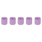 Mega Candles 5 pcs Lavender 1/2 Inch Diameter Ceramic Chime Ritual Spell Candle Holders, Great for Casting Chimes, Meditation, Rituals, Spells, Vigil, Witchcraft, Wiccan Supplies - color: Lavender, size: 5 Pieces