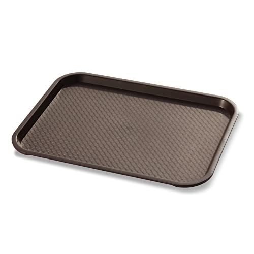 New Star Foodservice Fast Food Tray, Set of 12 (Brown, 12 by 16-Inch) - color: Brown, size: 12 by 16-Inch