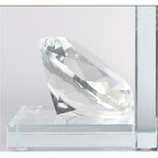 Bookends Decorative Bookend Crystal Diamond Book Ends Light Luxury Hold Books Bookends Villa Showcase Book Stoppers Desk Book Organizer