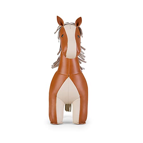 zuny, Classic Series Bookend Tan for Shelves, Office Decorative- Horse - color: Horse