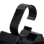 Watch Display Stand with Box 4PCS C Shape Single Watch Bracelet Display Rack Wrist Watch Display Holder Riser Fine Exhibition Store Trade Show for Jewelry Display Home Decor Retail Use