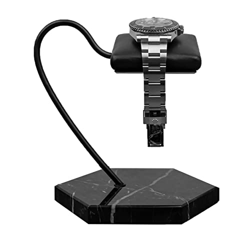 LYS&LYX Handcrafted Watch Display Stand (Black) - color: black/black/black