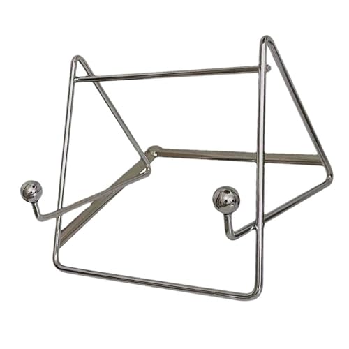 Sonew Desktop Tablet Stand Stainless Steel Minimalist Multifunctional Desk Holder for Phone and Book