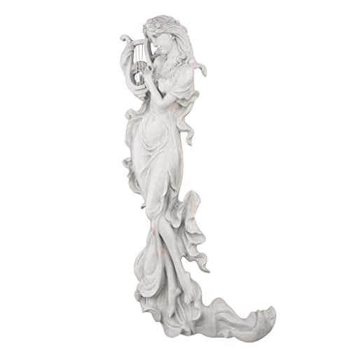 Design Toscano Musical Muse Wall Sculpture, Single - style: Single
