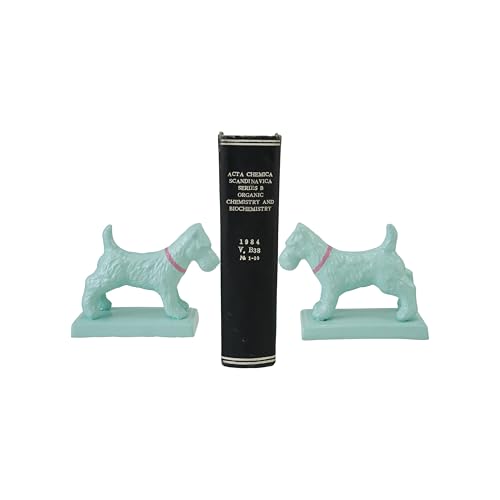 Creative Co-Op Metal Dog Shaped Metal Bookend Set