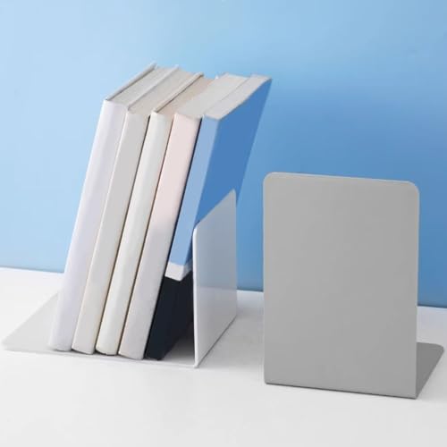Practical Bookends Book End Desk Bookshelf L-Shaped Book Support Book Holders Shelf Decorative Bookends for Students