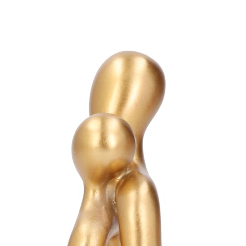 Resins Abstract Couple Statue, Luxury Handcrafted Sculpture, Phone Holder Statue with Abstract Design, Ideal for Home Decor, Wedding & Anniversary Present