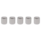 Mega Candles 5 pcs Gray 1/2 Inch Diameter Ceramic Chime Ritual Spell Candle Holders, Great for Casting Chimes, Meditation, Rituals, Spells, Vigil, Witchcraft, Wiccan Supplies - color: Gray, size: 5 Pieces