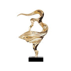 Statue Decorations Entryway Decorative Ornaments Light Luxury Living Room Hotel Lobby Art Abstract Sculptures Home Decor Object