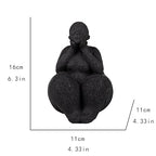 Contemporary Yoga Sculpture - Premium Resin Art Figure for High-End Display Spaces & Meditation Rooms