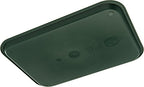 Carlisle FoodService Products CT121608 Café Standard Cafeteria / Fast Food Tray, 12" x 16", Forest Green - color: Green