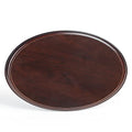 Falling in Art Wood Oval Base-Hand Casting Structure Base, DIY Crafts, Keepsake Display, Art Exhibition, Home Decoration, 6x8 - size: Oval 6''x8''