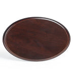 Falling in Art Wood Oval Base-Hand Casting Structure Base, DIY Crafts, Keepsake Display, Art Exhibition, Home Decoration, 6x8 - size: Oval 6''x8''