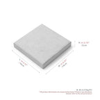 Oirlv Microfiber Jewelry Display Storage Tray Stud Earrings Tray Multi-Compartment Dresser Jewelry Tray - style: P13517