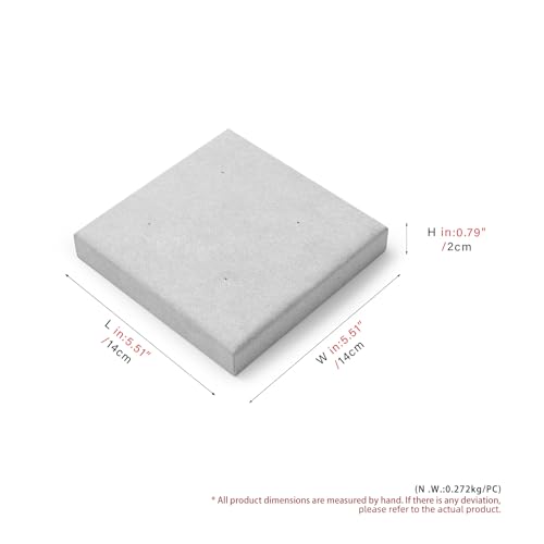 Oirlv Microfiber Jewelry Display Storage Tray Stud Earrings Tray Multi-Compartment Dresser Jewelry Tray - style: P13517