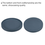 PATIKIL 6 Inch Round Ceramic Plant Saucer, Plant Saucer Tray Flower Planter Drip Tray for Indoors Outdoors Patio Balcony, Dark Blue - color: Dark Blue