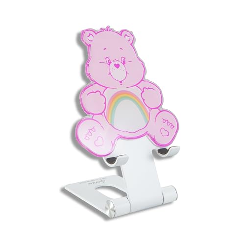 Sonix x Care Bears Character Phone Stand | Adjustable Cell Phone Holder, Desk Stand, Dock | Care Bears | Cheer Bear - color: Cheer Bear