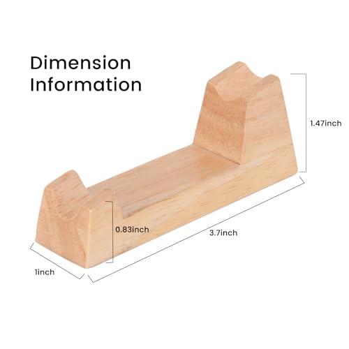 Wooden Safety Razor Stand - for Henson AL13 / AL13-M / Ti22 - Stand of Minimalism to Hold Your Razor - Luxury Razor Display Stand for Storing Your Razor