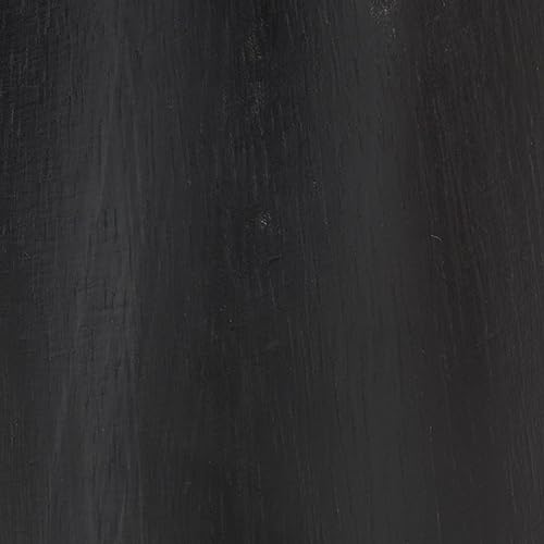 Deco 79 Mango Wood Decorative Candle Holder Pillar Candle Stand, Set of 3 Candlestick Holder 10", 6", 8" H, Black