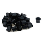Coshar 30pcs Candle Holders Candlestick Holder Cup Candle Drip Protectors Empty Case for Candle Making, 30x25mm, Aluminum - size: 30x25mm(Black)