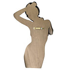 Design Toscano WU75245 La Donna Nude Female Torso Wall Sculpture,Bronze, 6.50" x 11.00"