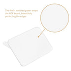 MOOCA Deluxe Leatherette 2 Pcs Set 5-Ring Organizer for Showcase Display Ring Finger Holder Jewelry Display Stands Jewelry Storage, White PU Leatherette, 5 1/4 W x 3 5/8 D x 2 3/8 H inch - color: White Faux Leather, 5 Rings x 2