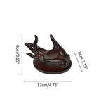 Hand Shape Crystal Ball Stand Sphere Display, Natural Healing Feng Shui Glass Orb Holder Base Statue Decoration, for 30mm-60mm Sphere - style: Hand Shape