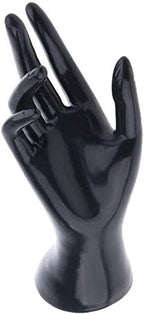 Hand Jewelry Display Holder Female Mannequin Hand Jewelry Bracelet Ring Gloves Display Organizer Stand - Black