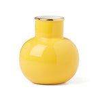 Kate Spade New York Yellow Make It Pop Small Vase, 0.68 - color: Yellow