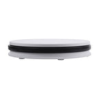 fotoconic White Electric Motorized Rotating Turntable Display Stand, 14 Inch / 35cm Diameter, 110 Lb Centric Loading for Shop Display - size: White 14", 110 Lb Max Loading