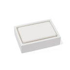 YEW DESIGN - Matte White Square Soap Dish for Bathrooms and Kitchens (Square White) - color: Matte White, size: Soap Dish Square