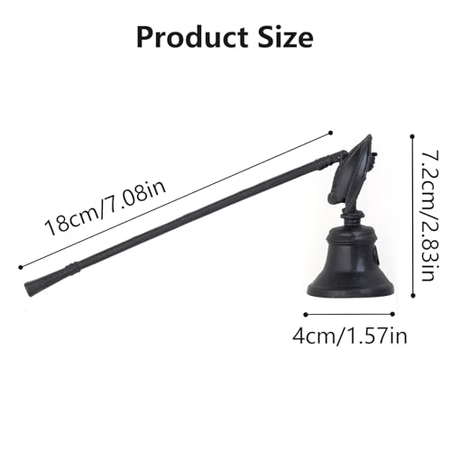 Gothic Candle Snuffer - Mystical Home Decor & Altar Accessory