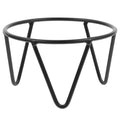 Cabilock Crystal Ball Stand Small Metal Gazing Globe Holder Display Base for Garden Spheres Indoor Outdoor 3.93 X 3.93 X 2.36 Inches