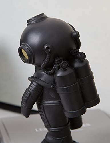 HAUCOZE Diver Figurine Statue Modern Space Sculpture Home Decor Table Centerpiece for Bedroom Office Gift 7.5 Inch