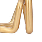 Resins Abstract Couple Statue, Luxury Handcrafted Sculpture, Phone Holder Statue with Abstract Design, Ideal for Home Decor, Wedding & Anniversary Present