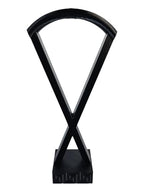 Minimalist Headphone Stand (Black) - color: Black