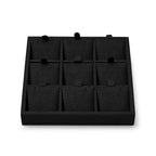 Oirlv Microfiber Jewelry Stud Earring tray Display Tray Interchangeable Modular Jewelry Tray - style: P13712