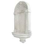 Design Toscano Classical European Style Wall Niche Display Shelf, Medium, 21 Inches Tall, Cast Stone Resin, Antique Stone - size: Medium, 21 Inch