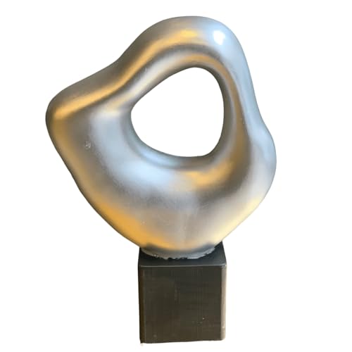 Modern Home Decor, Decorative Abstract Sculpture, Hand Painted Statue Decor, Modern Sculpture for Office Decor, Minimalist Statue, Modern Stoneware Statue (Object-13) - color: Object-13
