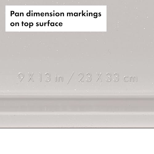 OXO Good Grips Non-Stick Pro Ceramic Coated Metal Bakeware 9” x 13” Cake Pan – Biscuit - color: Biscuit, size: 9" x 13" Cake Pan