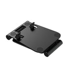 Cell Phone Stand for Desk Phone Holder Foldable Portable Adjustable Cradle Dock Compatible with iPhone 17 16 15 14 13 Pro Max, iPhone 12 11 Plus SE XS XR 8 7, Office Desk Travel Accessories, Black - color: Black