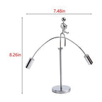 Sunnytech Weight Lifting Stainless Physics BalanceTumbler Kinetic Art Balancing Decompressive Science Psychology Home Offic Decor Desk Decor Toy WJ161 - style: WJ161