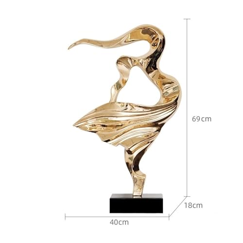 Statue Decorations Entryway Decorative Ornaments Light Luxury Living Room Hotel Lobby Art Abstract Sculptures Home Decor Object