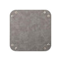 siduater Valet Tray Desktop Storage Organizer – Vegan Leather Catchall Bedside Vanity Tray Nightstand Caddy Holder for Remote Controller, Watch, Keys, Phone, Wallet, Coin, Jewelry, Stone Gray - color: Stone Gray