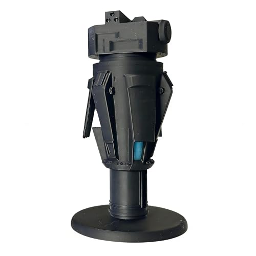 3D Printed Shredder Figurine,12cm with Base Gaming Inspired Desk Decor Game Fan Collectible - color: Black/12cm