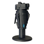 3D Printed Shredder Figurine,12cm with Base Gaming Inspired Desk Decor Game Fan Collectible - color: Black/12cm