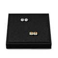 Oirlv Microfiber Jewelry Stud Earring tray Display Tray Interchangeable Modular Jewelry Tray - style: P13706