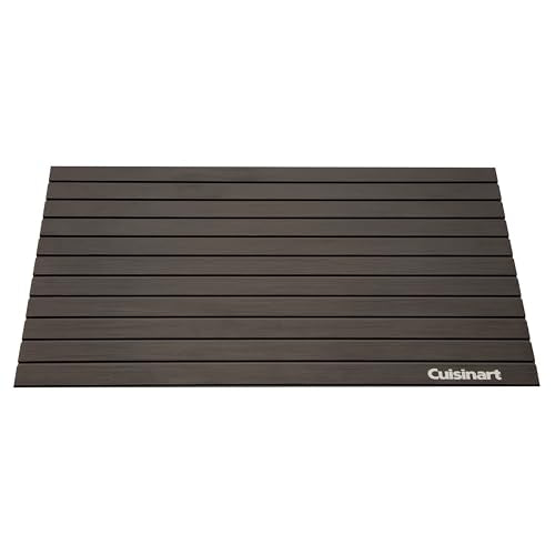 Cuisinart BBQ Defrosting Tray, Conductive Aluminum Rapid Thaw Plate for Frozen Meat, Quick Defrosting Tool that Preserves Natural Flavors, Non Stick Easy to Clean Kitchen Gadget & Grilling Accessories - size: 13.8" x 7.8" x 0.5"